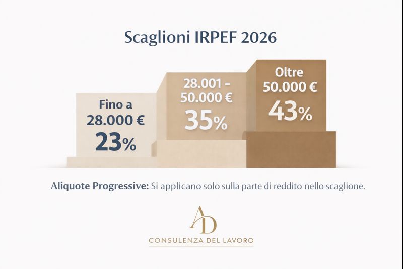 Taglio IRPEF 2026: cosa cambia davvero per stipendi e imprese???